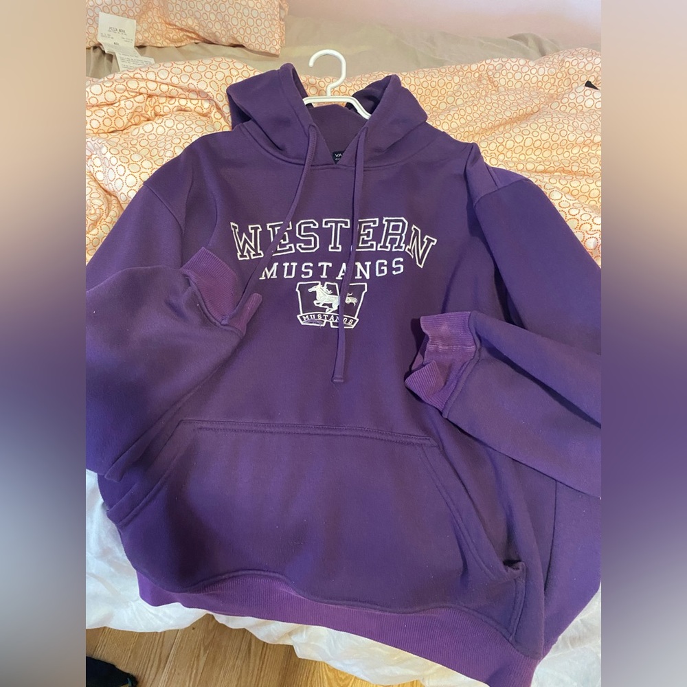 western hoodie in xl